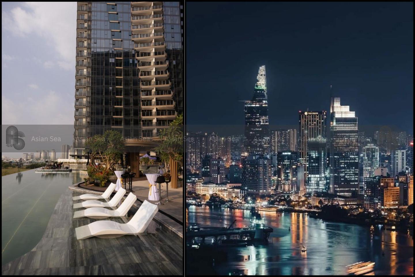 Апартаменти Metropole Thu Thiem Хошимін Екстер'єр фото
