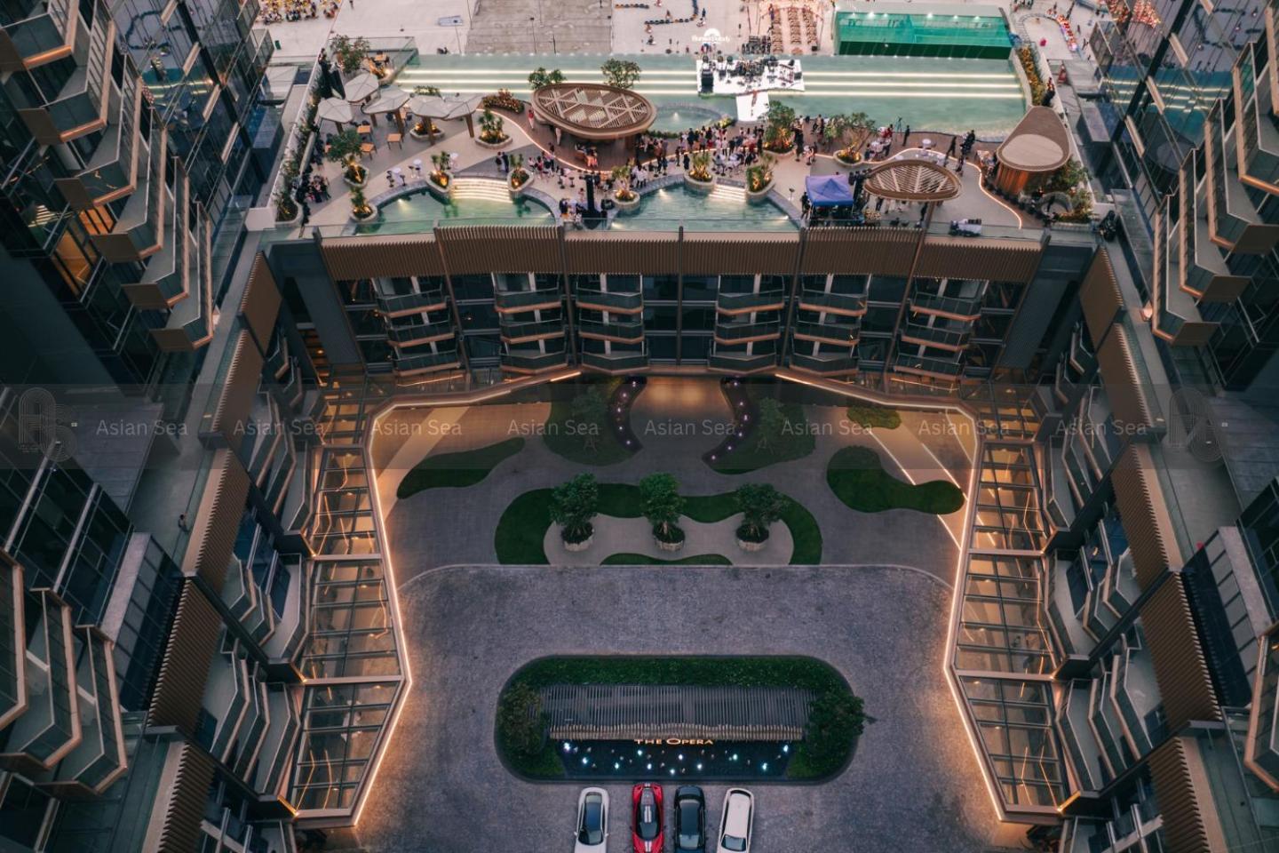 Апартаменти Metropole Thu Thiem Хошимін Екстер'єр фото