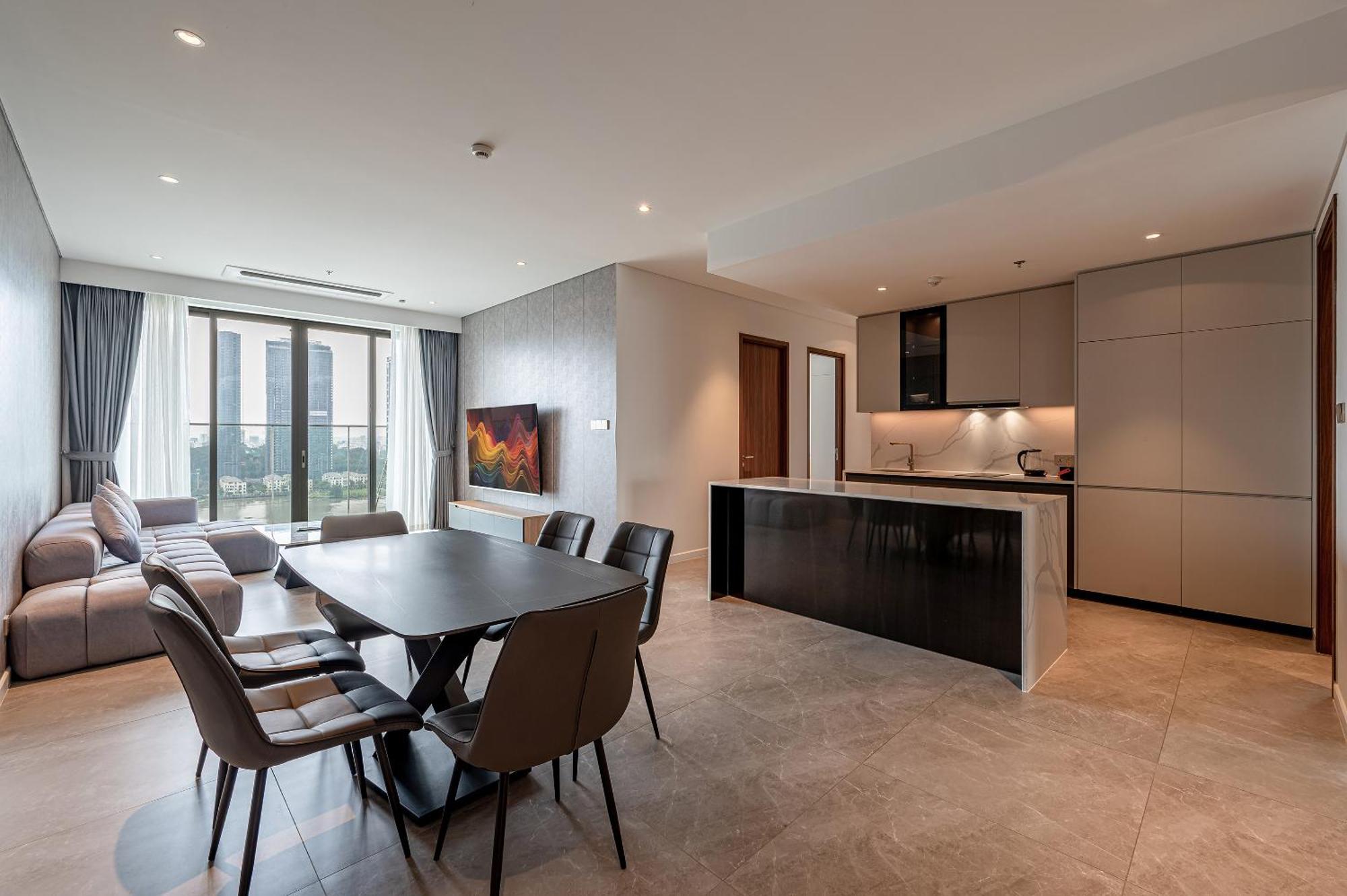 Апартаменти Metropole Thu Thiem Хошимін Екстер'єр фото